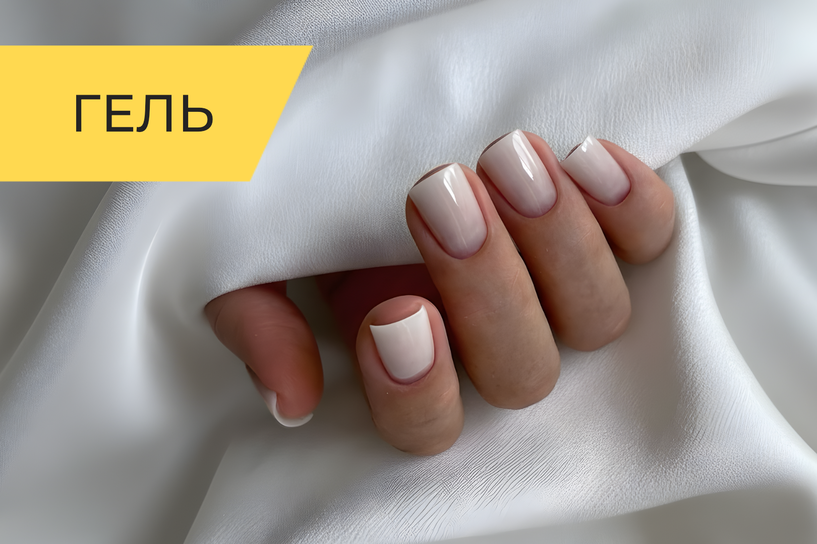 ТОНКО и прочно гелем. Поднятие клюющего ногтя на коротких ногтях.